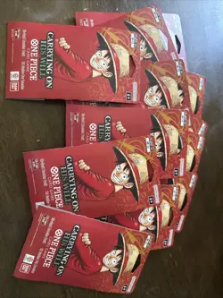 One Piece TCG SEALED OP13 Carrying On His Will Booster Pack 12x Lot - Image 1