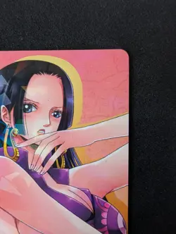 Boa Hancock One Piece AR Carddass Boa Hancock No.01-28 UC NM Bandai 2011 Japan - Image 4