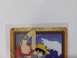 One Piece Carddass Hyper Battle Luffy Card C02 1999 Japan - Image 3