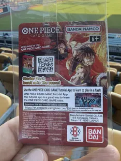 Bandai Namco One Piece Don!! Card Monkey D. Luffy LA Dodgers Promo Foil - Image 2