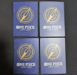 Monkey D.Luffy ST21-014 Magazine Promo ONEPIECE Japanese Card 4piece set sealed - Image 2
