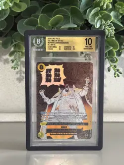 ZEHAHAHAHA! ALT ART MANGA EVENT OP16-116 One Piece The Time of Battle 🔥BGS 10🔥 - Image 1