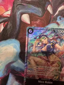 Nico Robin (Alt Art) OP12-087 SR Legacy of the Master ONE PIECE TCG English - Image 4
