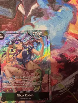 Nico Robin (Alt Art) OP12-087 SR Legacy of the Master ONE PIECE TCG English - Image 5