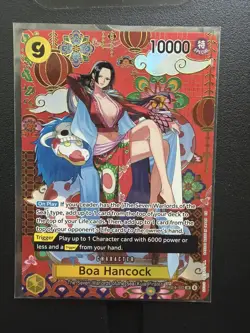Boa Hancock - OP14-112 SP One Piece TCG Azure Sea's Seven Special Alternate Art - Image 1
