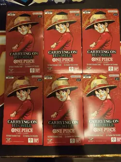 🔥One-Piece OP13 Sleeved Booster Packs X6🔥SEALED !!🔥 - Image 1
