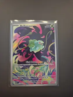 Pokemon TCG Bulbasaur 133/132 Secret Rare Mega Evolution Set, Near Mint/Mint - Image 1