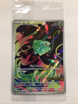 Pokemon TCG Bulbasaur 133/132 Secret Rare Mega Evolution Set Mint SEALED!! - Image 1