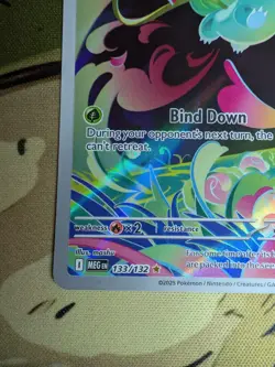 Pokemon TCG Bulbasaur 133/132 Secret Rare Mega Evolution Set - Image 3