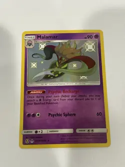 Malamar SV18/SV94 Shiny Holo Rare Hidden Fates Vault Pokemon Card - Image 1