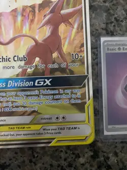 Espeon & Deoxys GX Oversized - (SM Black Star Promo) SM240 Jumbo Cards Holo - Image 2