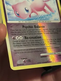 Pokemon Mew (15/132) - Secret Wonders REVERSE HOLO CARD - Image 4