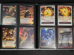 Azuki TCG Full Alpha Set: 102 card lot (C, UC, R, SR, IKZ) All non-Alt Binder - Image 1