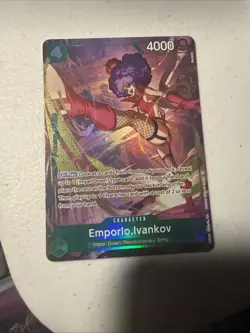 Emporio Ivankov OP16-026 Alt Art One Piece Card Game - Image 1