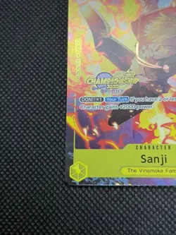 Sanji P-034 Championship Event Pack 2023 Promo English One Piece Card Japan - Image 5