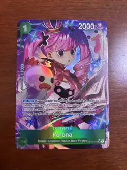 Perona (Alt Art) OP12-034 SR Legacy of the Master - ONE PIECE Card Game English - Image 1