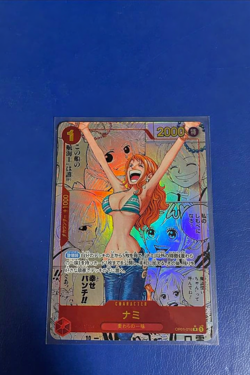 NAMI MANGA ALT ART OP01-016 R ONE PIECE CARD COMIC PARALLEL 2024 Japanese - Image 1
