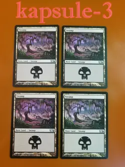 4x Swamp | Basic Land 239/249 | M10 Magic 2010 | MTG Magic Cards - Image 1