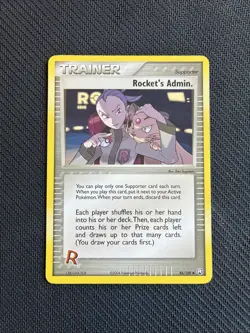 Rocket's Admin. 86/109 Uncommon Team Rocket Returns Pokemon Card NM - Image 1