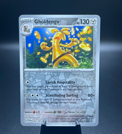 Gholdengo [Reverse Holo] 067/091 PAF Paldean Fates Pokemon Card - Image 1