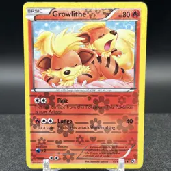 Growlithe RC4/RC25 Holo Legendary Treasures Radiant Collection Pokemon Card - Image 1