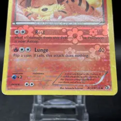 Growlithe RC4/RC25 Holo Legendary Treasures Radiant Collection Pokemon Card - Image 3