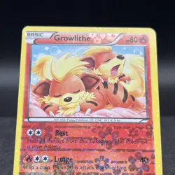 Growlithe RC4/RC25 Holo Legendary Treasures Radiant Collection Pokemon Card - Image 5