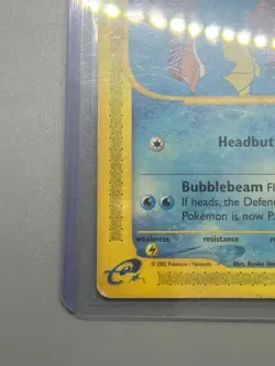 Squirtle Expedition 132/165 Pokemon Card E-Reader LP - Image 4