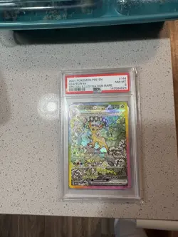 Leafeon EX Prismatic Evolutions Sir 144/131 Pokemon TCG Card NM - Image 2
