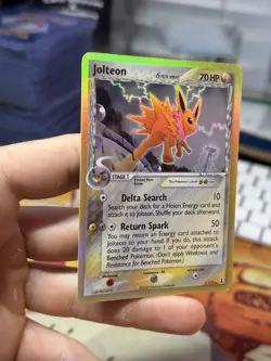 Jolteon 7/113 EX Delta Species 2005 Holo Rare Pokemon Card - Image 4