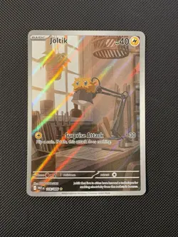 Pokemon TCG Joltik Illustration Rare Card 116/086 S&V White Flare NM - Image 1