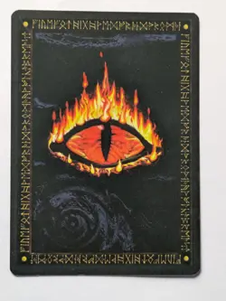 Middle Earth CCG Eye Of Sauron Rare Card 1995 MECCG Black Border - Image 2