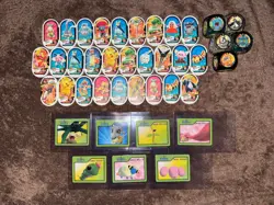 Miscellaneous Pokemon Lot (Mezastar, Nice Card, and TOMY Dice) - Image 1