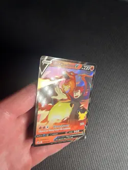 Pokemon TCG Lance's Charizard V SWSH133 Sword & Shield Promo Cards Holo LP/MP - Image 4