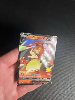 Pokemon TCG Lance's Charizard V SWSH133 Sword & Shield Promo Cards Holo LP/MP - Image 5