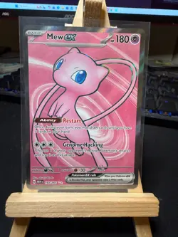 Pokemon TCG Mew ex 193/165 - Ultra Rare Full Art - 151 - NM - Image 1