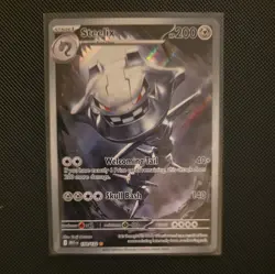 Steelix 150/132 Illustration Rare Pokemon Mega Evolution NM - Image 1