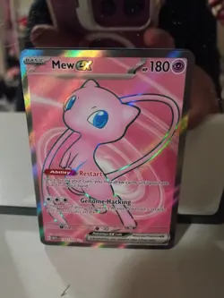 Pokemon TCG Mew EX 193/165 Scarlet & Violet 151 Ultra Rare English Edition - Image 1