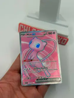 Pokemon TCG Mew ex 193/165 Scarlet & Violet 151 Full Art Holo Ultra Rare EX NM - Image 2