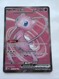 Pokemon TCG Mew EX Scarlet Violet-151 193/165 Holo Ultra Rare NM - Image 1