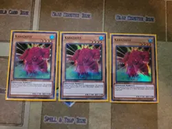 YUGIOH 3X KABAZAULS STP2-EN007 SUPER UNLIMITED ED NM SPEED DUEL - Image 1