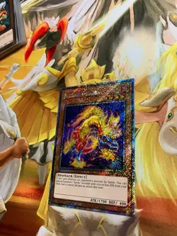 Yu-GI-Oh Jurrac Guaiba Platinum Secret Rare RA03 EN242 Bonanza NM! - Image 1