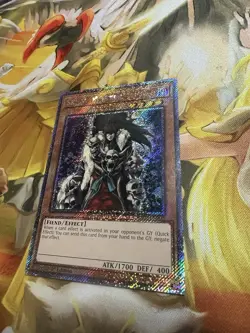 Yu-GI-Oh Skull Meister Platinum Secret Rare RA02 EN005 Rarity Collection 2! - Image 1