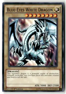 Legendary Decks II #LDK2-ENK01 Blue-Eyes White Dragon (Version 1) - Image 1