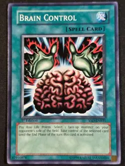Brain Control YSD-EN031 Starter Deck 2006 Common LP Yu-Gi-Oh - Image 1