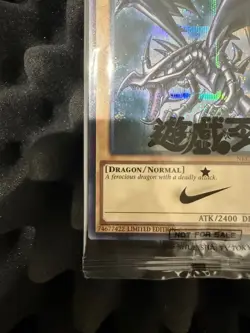 Red-Eyes Black Dragon Nike Worlds Promo NKC1-EN002 Limited Yugioh Card Japanese - Image 5