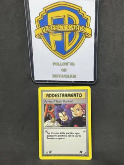 POKEMON ROCKET 1 EDIZIONE ARRIVA IL TEAM ROCKET! HOLO 15/82 PL ITA - Image 1