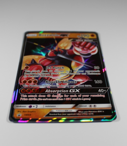 Buzzwole GX SM69 Sun & Moon Black Star Promo Holo Pokemon Card NM - Image 2