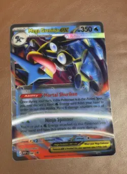 Mega Greninja Ex 3d Jumbo Card - Image 1