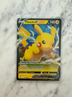 Pikachu V - Holo Promo SWSH: Sword & Shield Promo Cards SWSH061 NM - Image 1